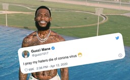 Gucci Mane si pohneval fanúšikov: Modlím sa, aby moji hejteri zomreli na koronavírus