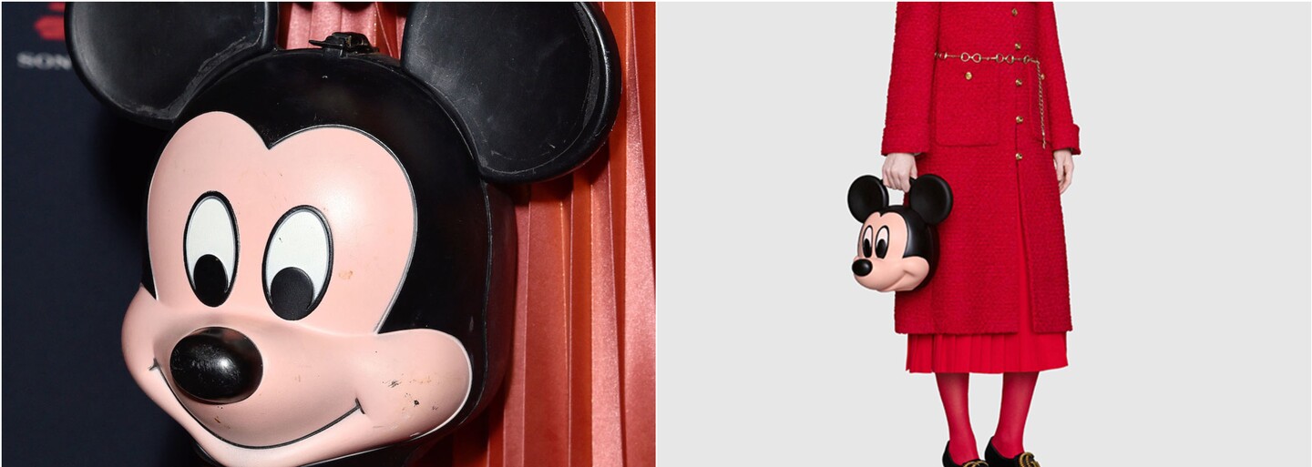 Gucci představilo bizarní 3D kabelku ve tvaru hlavy Mickey Mouse. Stojí 102 tisíc
