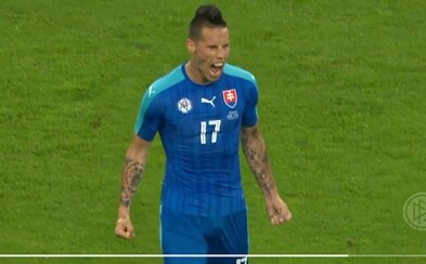 Hamšíkova paráda a Ďurišova hlavička znamenajú, že Slovensko vyhráva po polčase nad majstrami sveta! Hamšíkova paráda a Ďurišova hlavička znamenajú, že Slovensko vyhráva po polčase nad majstrami sveta!