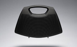 Handbag That Is Also A Portable Speaker. Fashion House Balenciaga Presented A New Collaboration With Bang & Olufsen