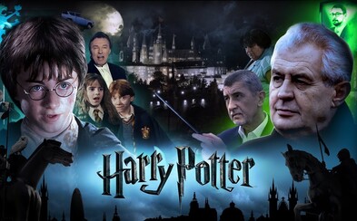 Harry Potter v satirickém videu bojuje se Zemanem, Babišem a Ovčáčkem Harry Potter v satirickém videu bojuje se Zemanem, Babišem a Ovčáčkem