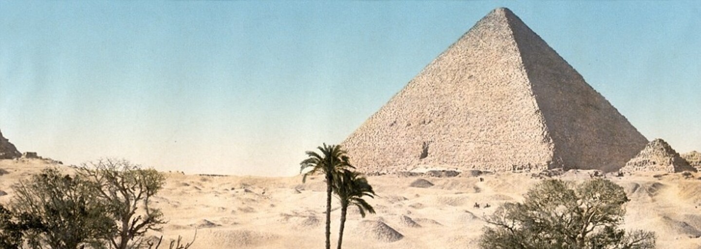 Historické obrázky starého Blízkeho východu ukazujú bežný život vtedajších obyvateľov spolu s pyramídami či Jeruzalemom