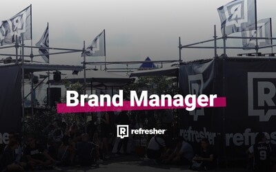 Hľadá sa Marketing & Brand Manager pre REFRESHER