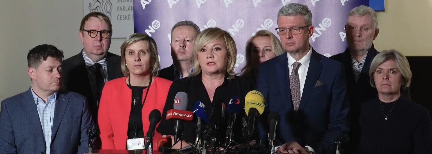 Hnutí ANO má dostatek podpisů pro svolání schůze o vyslovení nedůvěry vládě