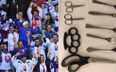 Hokejoví fanoušci chtěli na stadiony propašovat boxer, nůžky nebo příbory Hokejoví fanoušci chtěli na stadiony propašovat boxer, nůžky nebo příbory
