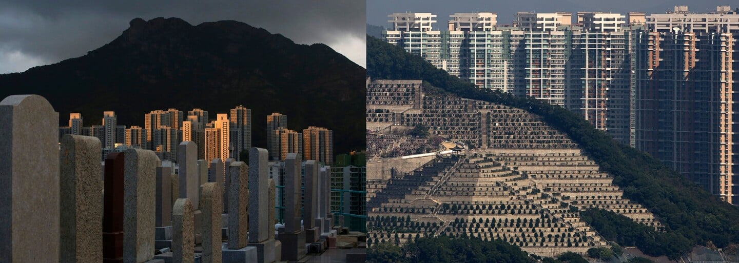 Hongkongu dochádza miesto na cintorínoch a ľudia pochovávajú blízkych rôznymi spôsobmi. Nechávajú ich pretvoriť na drahokamy
