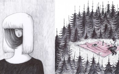 Hororové metafory a surrealismus. Temné ilustrace od italské autorky zachycují zdánlivě nevinné a běžné situace Hororové metafory a surrealismus. Temné ilustrace od italské autorky zachycují zdánlivě nevinné a běžné situace