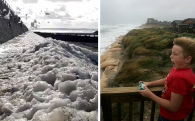 Hurikán Ophelia priniesol so sebou nevídaný úkaz. Ľudí prekvapilo penové tsunami Hurikán Ophelia priniesol so sebou nevídaný úkaz. Ľudí prekvapilo penové tsunami