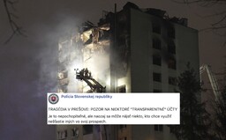 Hyenizmus najhrubšieho zrna: Podvodníci okrádajú obete explózie v Prešove o peniaze, vytvárajú falošné zbierky a bankové účty