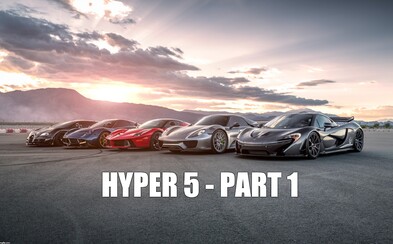 HYPER5, to je súboj piatich najúchvatnejších automobilov súčasnosti - 918 Spyder, Huayra, LaFerrari, P1 a Veyron HYPER5, to je súboj piatich najúchvatnejších automobilov súčasnosti - 918 Spyder, Huayra, LaFerrari, P1 a Veyron