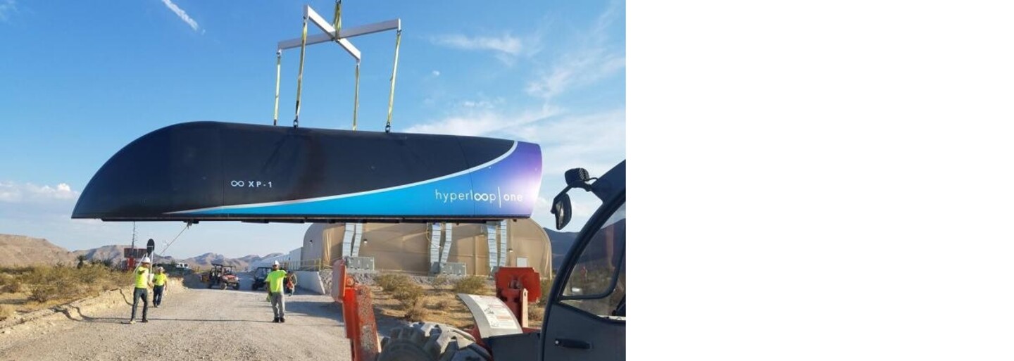 Hyperloop prošel prvním testem a zvládl ho nečekaně dobře. Za pět sekund dosáhl rychlosti 110 kilometrů za hodinu