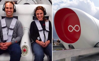 Hyperloop už otestovali s lidskou posádkou. Takto vypadá budoucnost superrychlého cestování Hyperloop už otestovali s lidskou posádkou. Takto vypadá budoucnost superrychlého cestování