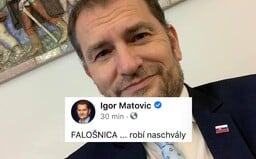 Igor Matovič: Hnusoba je falošnejšia ako úsmev prostitútky, prelstila aj mňa