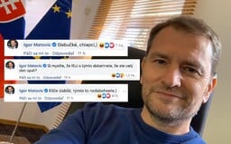 Igor Matovič má čas nakladať v komentároch na facebookovej stránke Zomri: Slabučké, chlapci