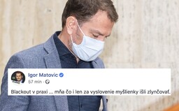 Igor Matovič sa vracia k slovu blackout. Kto chce otvoriť obchody, nemá štipku zdravého rozumu, hovorí