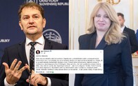Igor Matovič vyhlásil, že sa hanbí za prezidentku Zuzanu Čaputovú. Popiera aj svoje nedávne statusy o pomoci rodinám