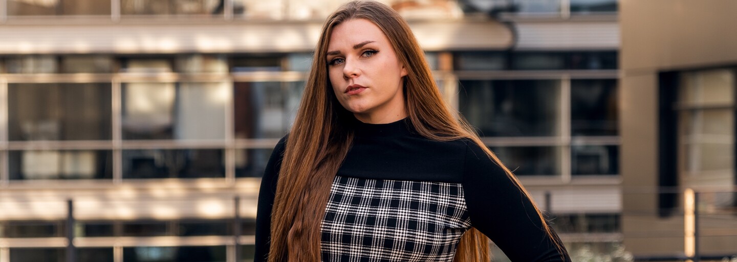 Influencerka a plus size modelka Anna Krátošková: Když někdo nahlas říká, že se má rád, lidem to vadí 