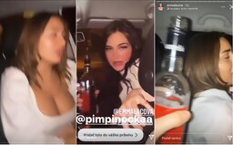 Influencerky sa v noci vozili po Bratislave s fľašou a porušovali nariadenia. Neľutujeme to, nie sme nikoho rodičia, bránia sa