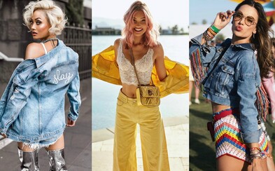 Inspiruj se džínovou bundou Elsy Hosk nebo Alessandry Ambrosio, které mají krom klasiky v oblibě i barevné a zdobené verze Inspiruj se džínovou bundou Elsy Hosk nebo Alessandry Ambrosio, které mají krom klasiky v oblibě i barevné a zdobené verze