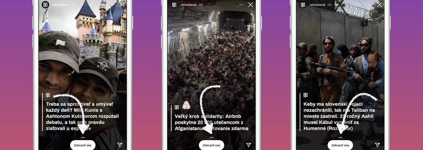 Instagram končí s funkciou swipe up. Namiesto nej bude môcť každý pridať do príbehu nálepku s odkazom