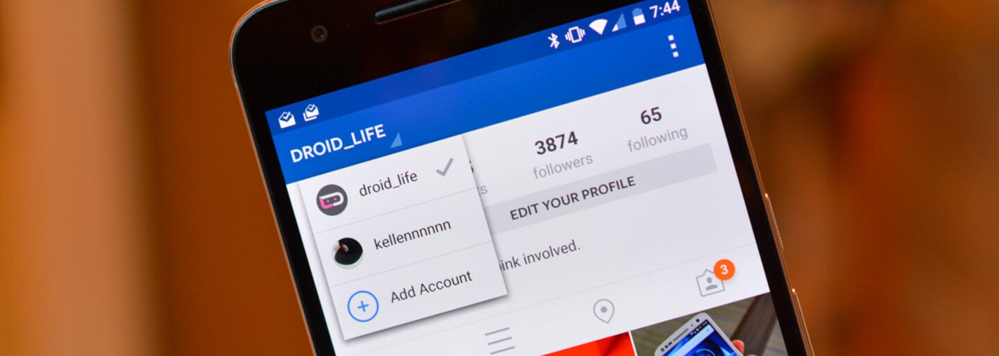 Instagram konečně umožňuje přecházení mezi různými účty