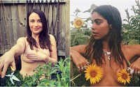 Instagram ovládli tisícky fotiek nahých žien v záhrade. Zapojili sa totiž do uletenej výzvy