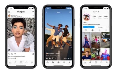 Instagram spustil konkurenci TikToku Instagram spustil konkurenci TikToku