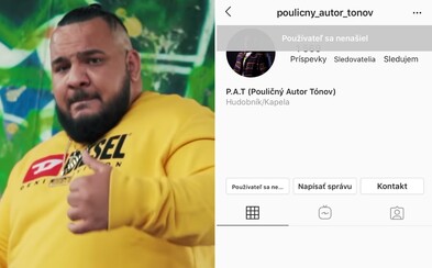 Instagramový účet Pouličného autora tónov bol zablokovaný Instagramový účet Pouličného autora tónov bol zablokovaný