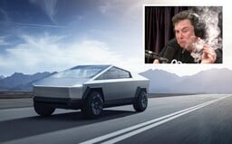 Internet si utahuje z Tesly Cybertruck. Elon Musk ji prý vymyslel během slavného kouření marihuany