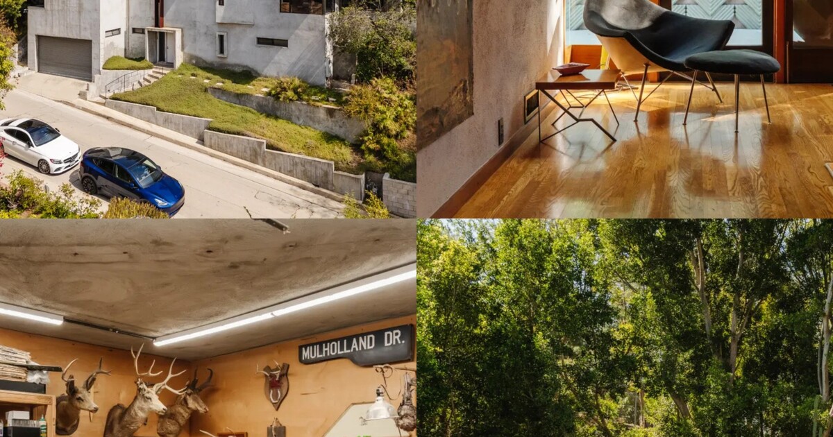 Vila Davida Lynche je na prodej. Nakoukni do jejího správně divného interiéru