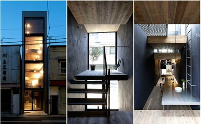 Jak vypadá minimalistický dům v Japonsku, který má šířku pouhých 1,8 metru? Jak vypadá minimalistický dům v Japonsku, který má šířku pouhých 1,8 metru?