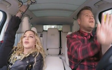 James Corden si tentokrát do Carpool Karaoke pozval Madonnu. Ta si v autě zatwerkovala James Corden si tentokrát do Carpool Karaoke pozval Madonnu. Ta si v autě zatwerkovala