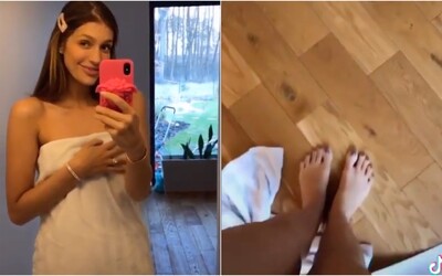 Jasmina Alagič sa zapojila do internetovej výzvy walk-in naked. Svojho kamaráta prekvapila nahá
