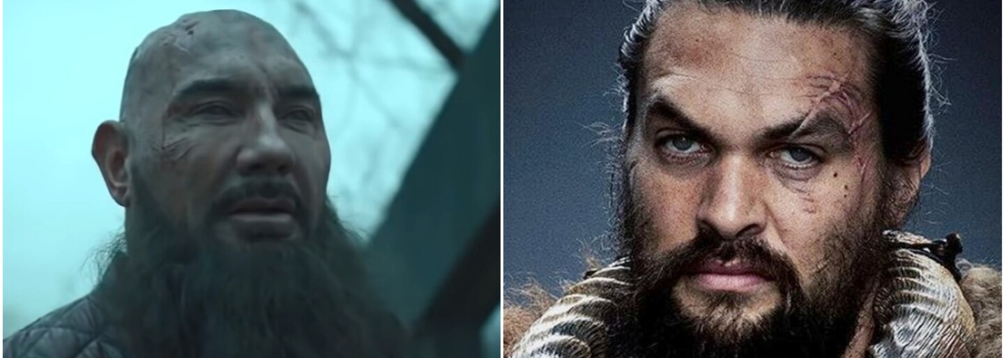 Jason Momoa versus Dave Bautista. Druhá série seriálu See od Apple ukazuje akční trailer s nevidomými válečníky