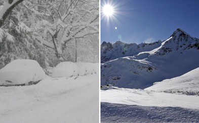 Je leto, no Tatry už prekvapila prvá snehová spúšť Je leto, no Tatry už prekvapila prvá snehová spúšť
