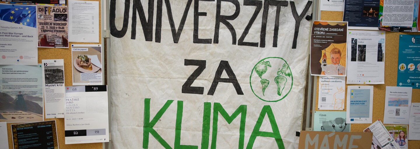 Je problém okupační stávky za klima skutečně v jejím názvu? Aneb kdo v Brně okupuje