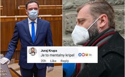 Je to mentálny kripel, odkázal jeden poslanec OĽaNO druhému