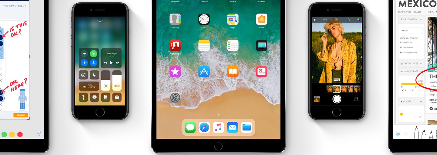 Jednodušší používání iPhonu v jedné ruce, ale i hlubší integrace 3D Touch. Jaké novinky přinese iOS 11?