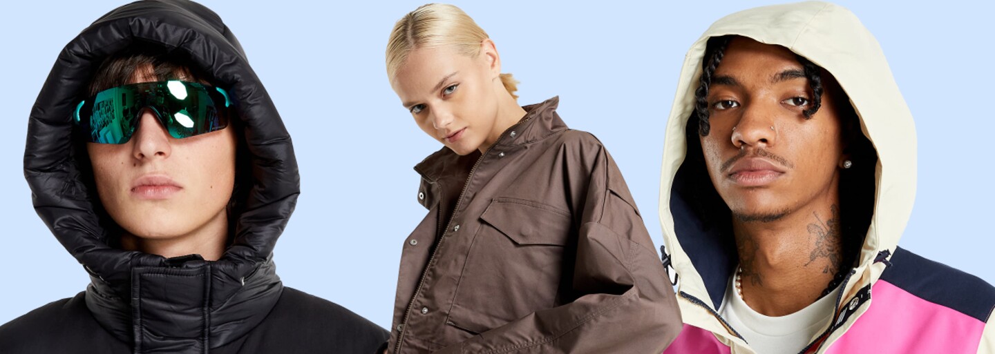 Podzimní a zimní bundy, které budeš chtít ve svém šatníku. V kurzu jsou modely od The North Face, Helly Hansen i Nike