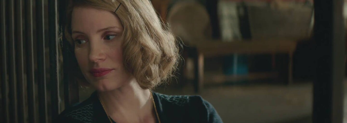 Jessica Chastain ukrývá židy ve své zoo během 2. světové války v dramatu The Zookeeper's Wife