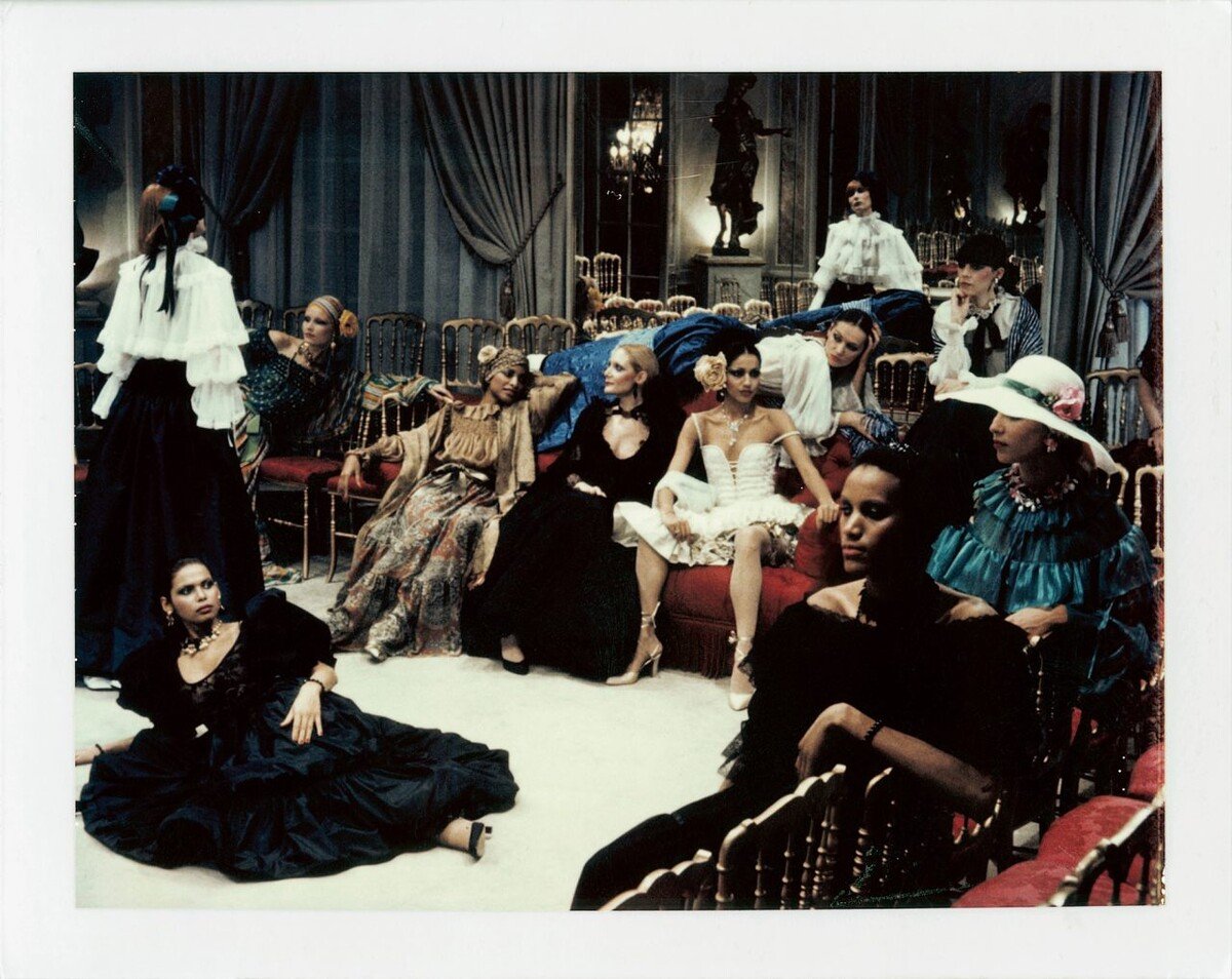 Helmut Newton, French Vogue, Yves Saint Laurent, Paris 1977