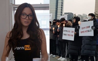 Jihokorejcům vláda zablokovala Pornhub, tak vyšli protestovat do ulic