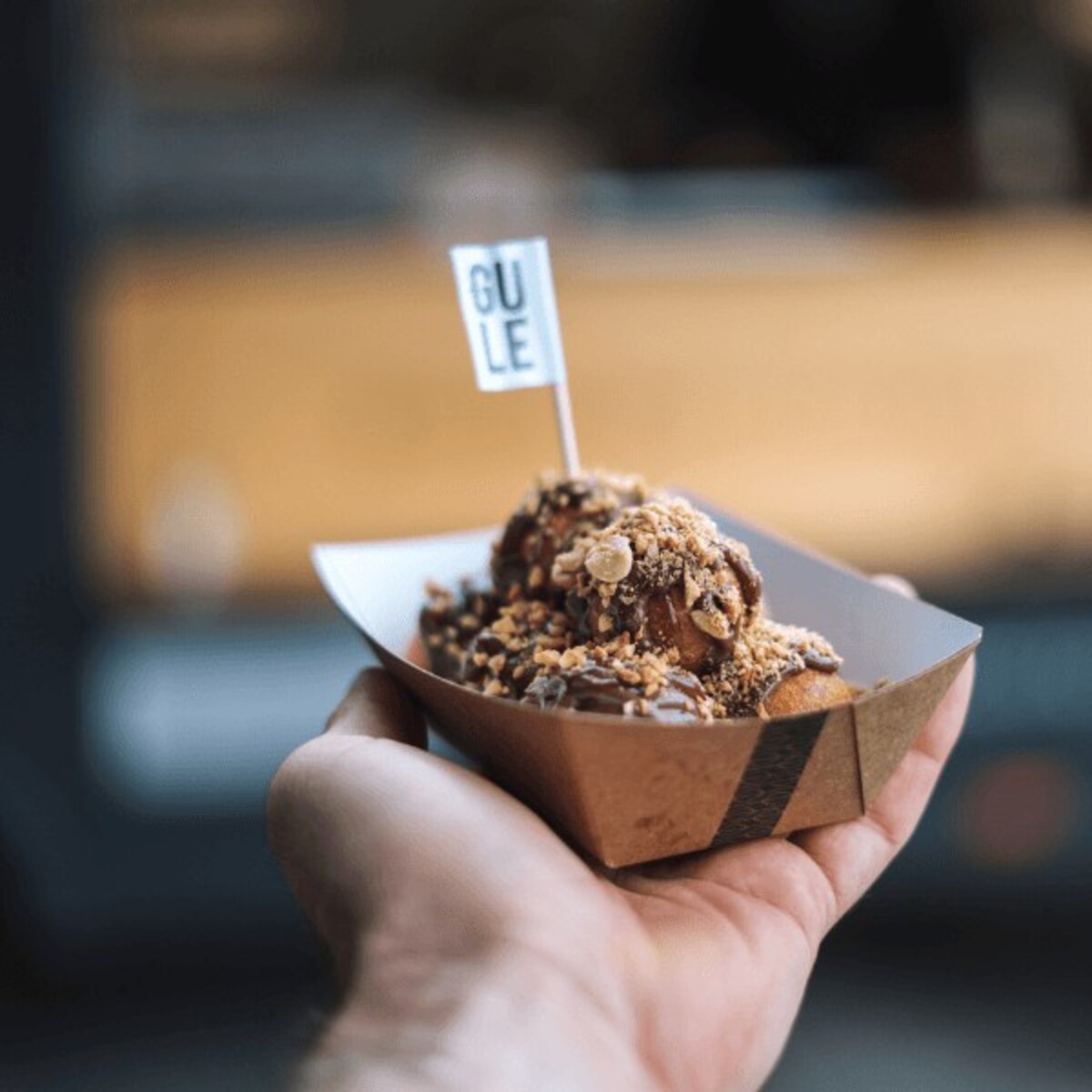 Na F.O.O.D. Pikniku najdeš i sladké tvarohové koblížky gule.