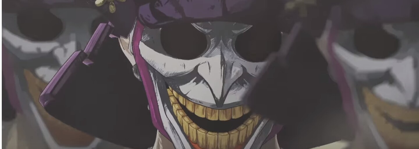  Joker  ned  Batmanovi pokoj ani vo feud lnom Japonsku 