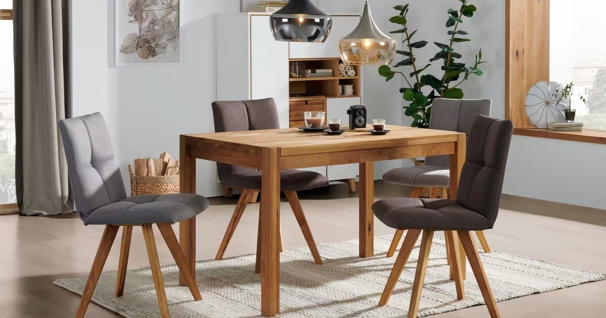 Jak velký jídelní stůl pro čtyři, šest nebo osm osob? Správné rozměry pro pohodlné stolování