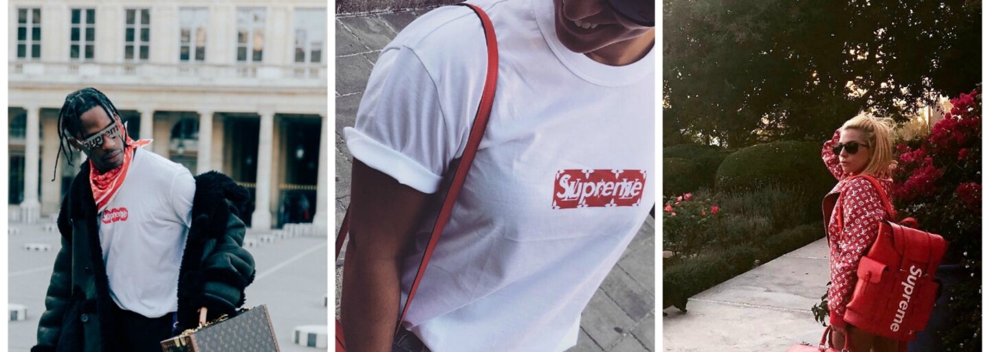 Justin Bieber, Drake, ale aj Dominika Cibulková. Spolupráci Supreme x Louis Vuitton neodolali ani mnohé známe osobnosti