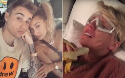 Justin Bieber si utahuje z Taylor Swift, paroduje její nepříčetné stavy z nemocnice. Fanoušci tvrdě útočí a obhajují zpěvačku