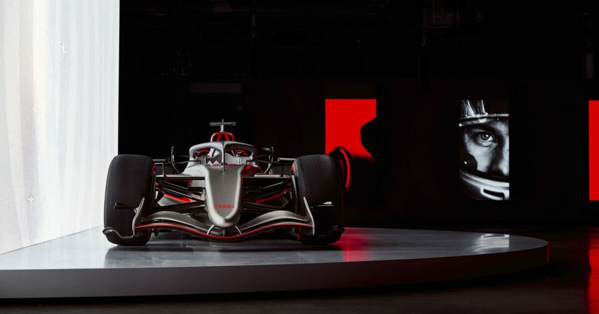 Audi odhalilo koncept pro svůj F1 vůz. V jakých bude barvách?