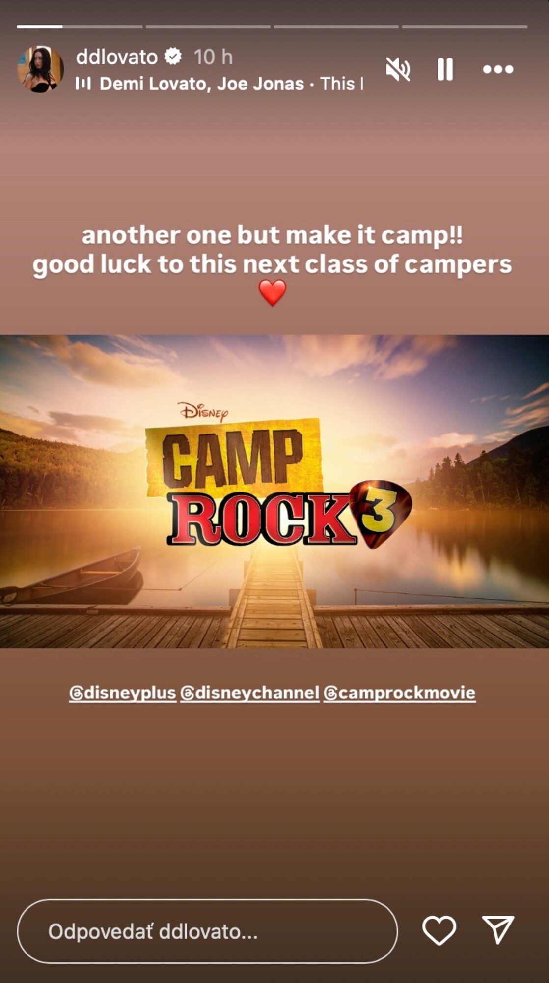 Demi Lovato, Camp rock