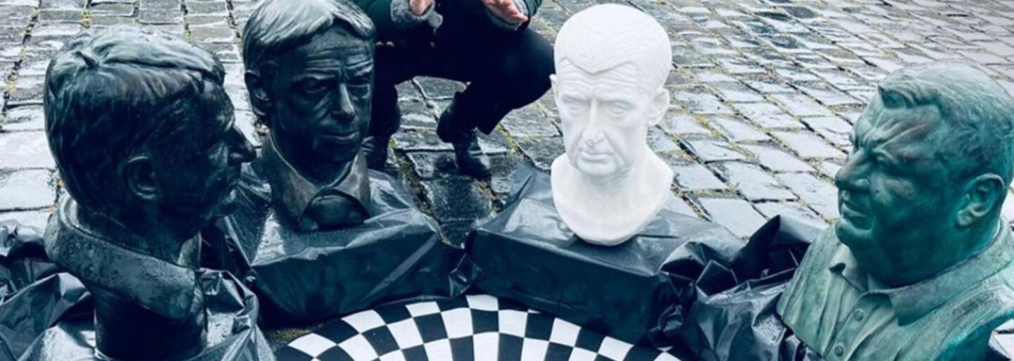 Kandidáti Solidarity odhalili „mafiánský“ sloup. Jsou na něm Rittig i Babiš
